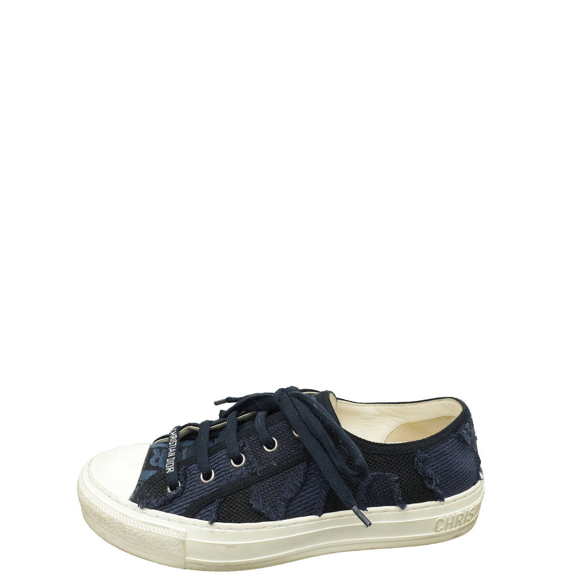 ディオールスニーカー　Walk’n’Dior Deep Blue Christian Dior Deep Blue Camo Walk'n'Dior Low-Top Sneakers 37