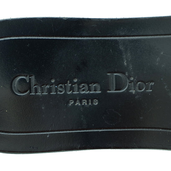 Christian Dior Black Dio(r)evolution Slide Sandal 37