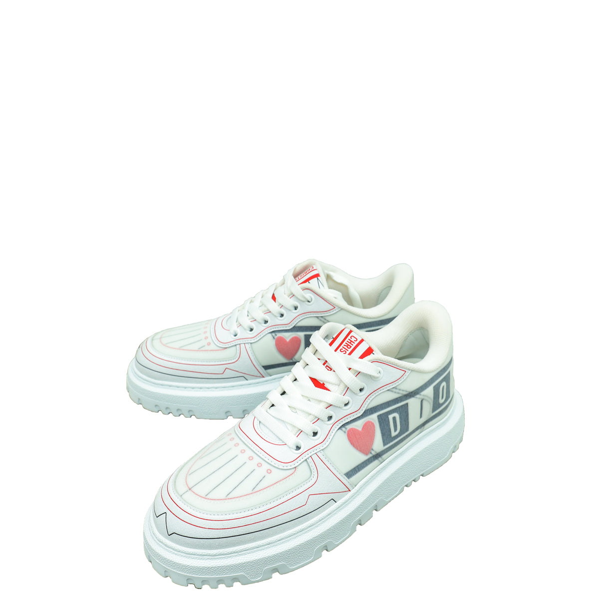 Christian Dior Bicolor Dioramour Addict Sneaker 37-Christian Dior-THE CLOSET