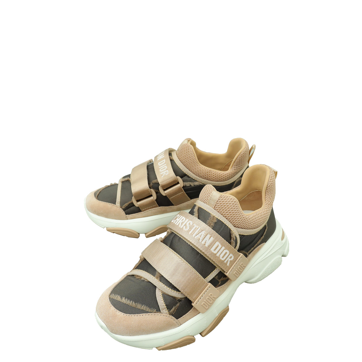 Christian Dior Nude Camouflage D-Wander Sneaker 37-Christian Dior-THE CLOSET