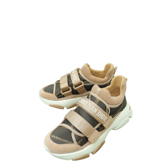 Christian Dior Nude Camouflage D-Wander Sneaker 37