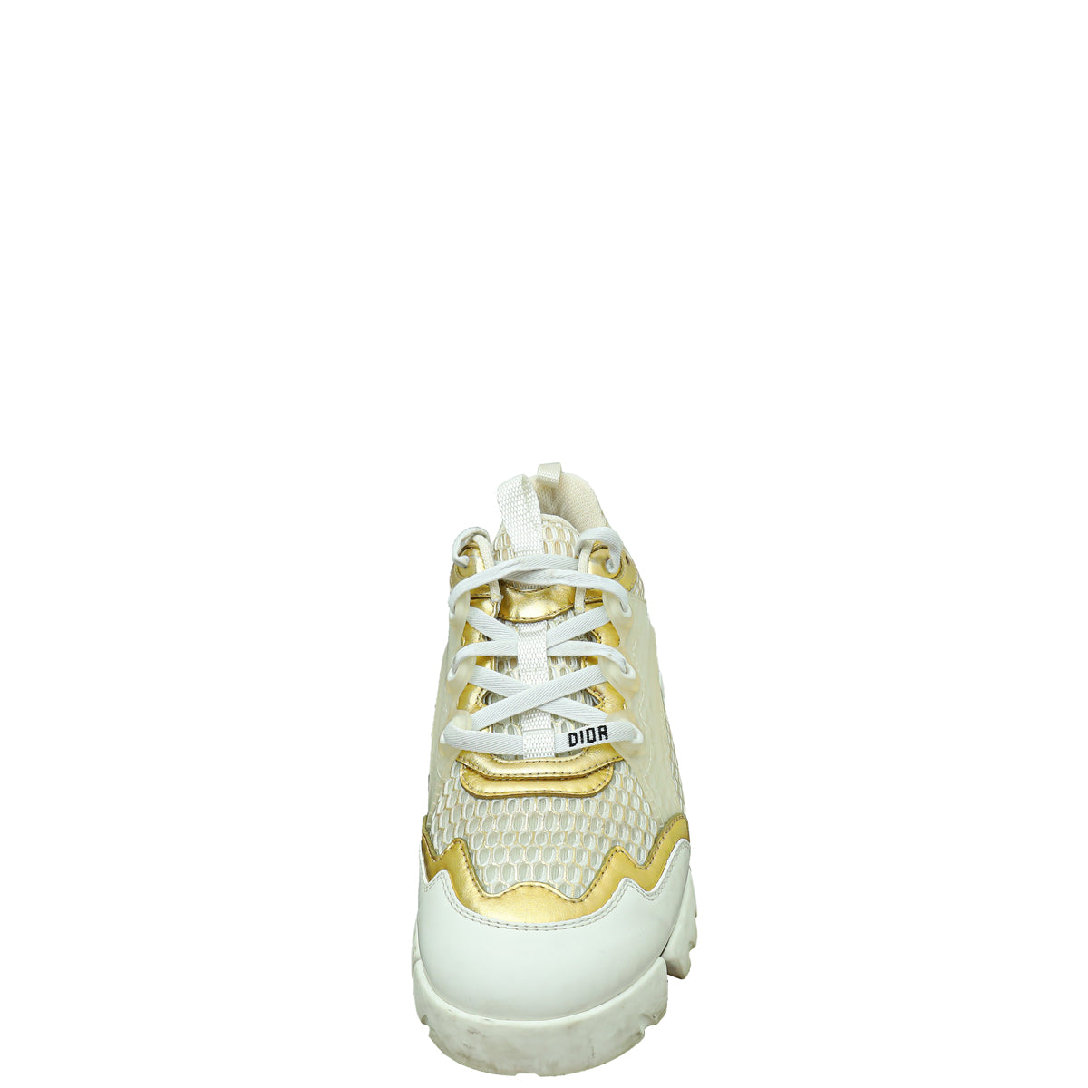 Christian Dior Bicolor Technical Metallic Mesh D Connect Sneaker 38.5-Christian Dior-THE CLOSET