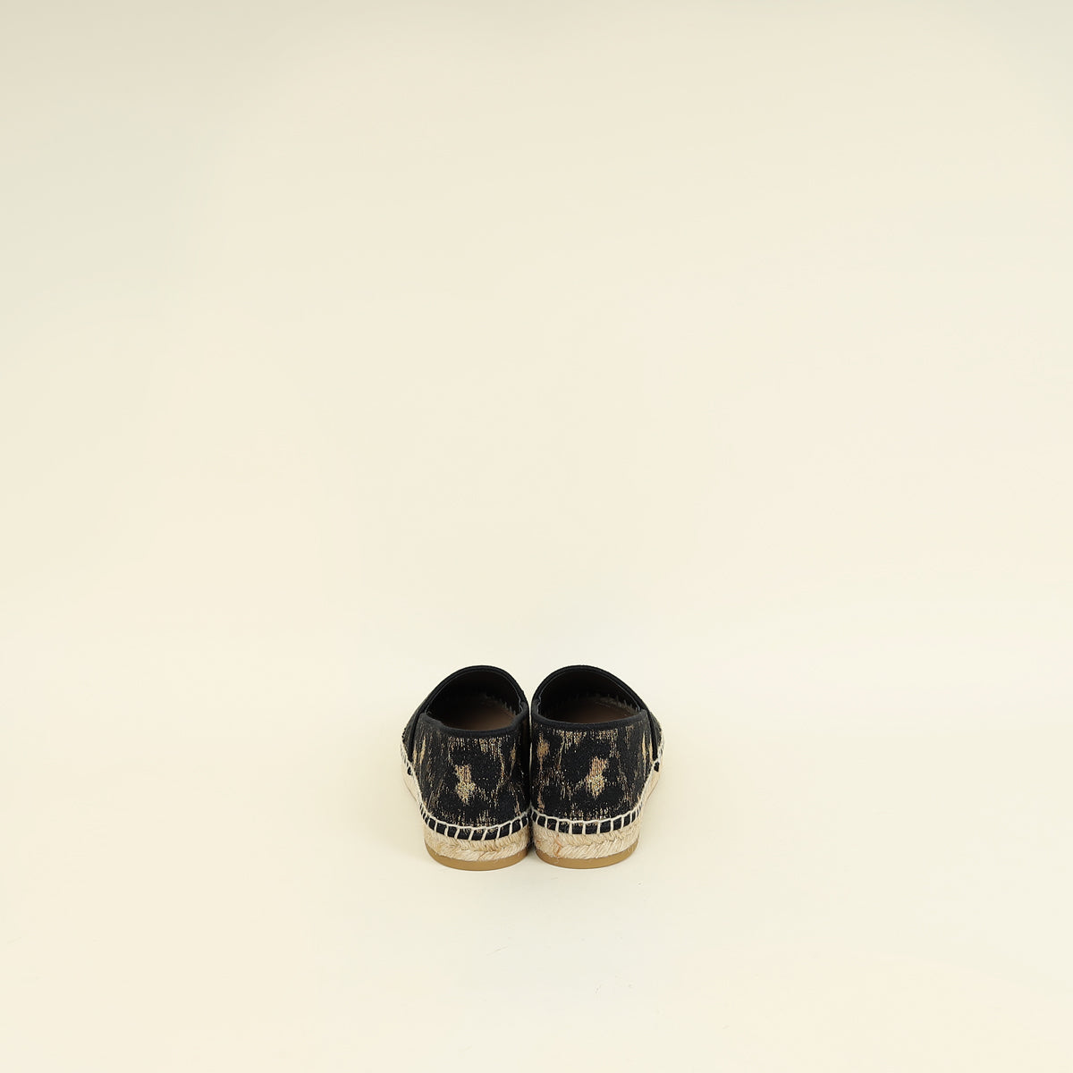 Christian Dior Bicolor Mizza Embroidered Granville Espadrille 38.5