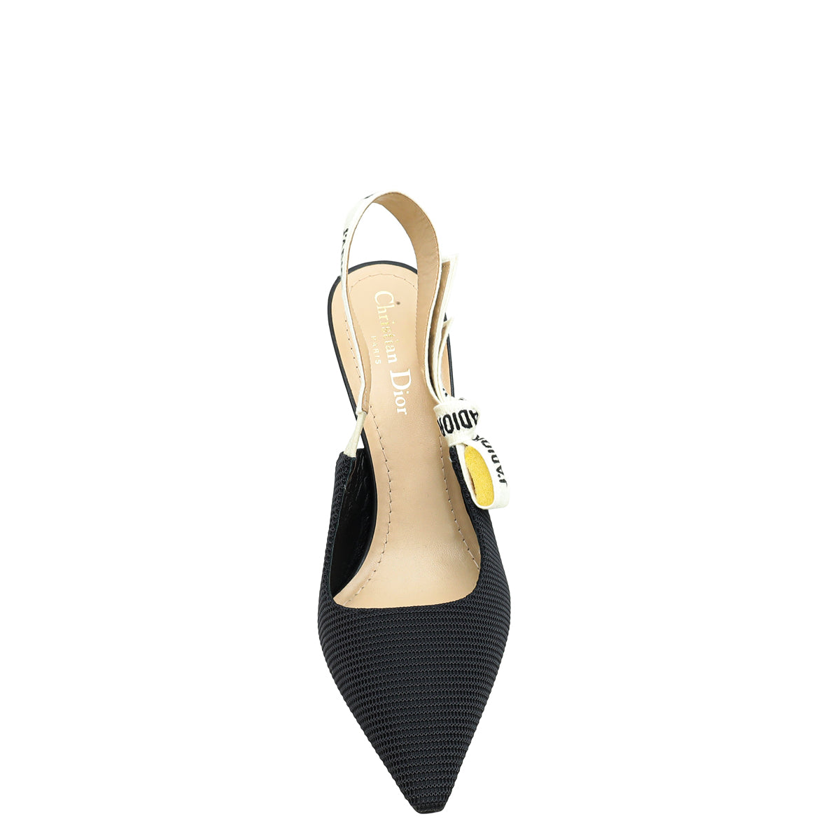 Christian Dior Black J'Adior Technical Slingback Pump 38-Christian Dior-THE CLOSET