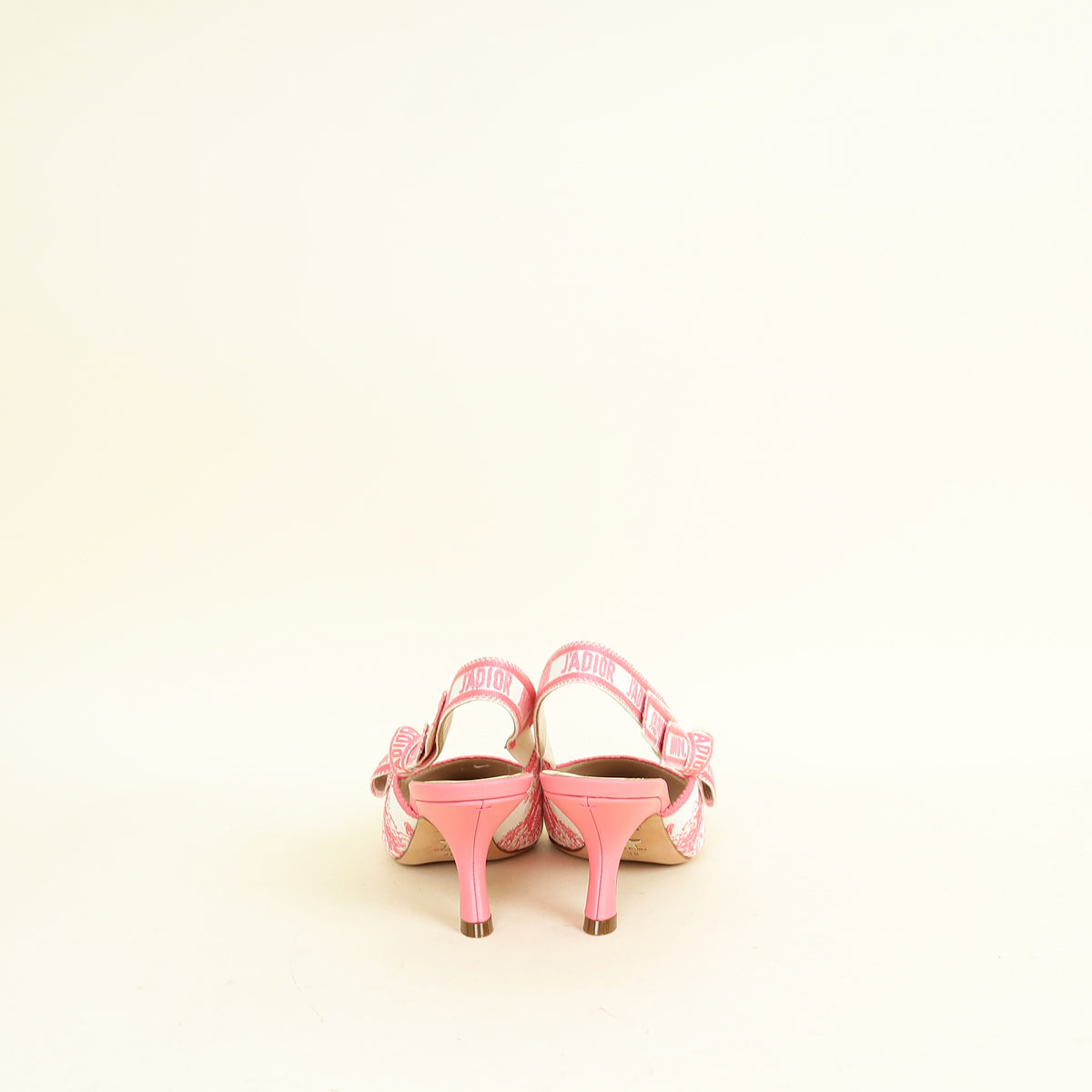 Christian Dior Bicolor J'adior Toile De Jouy Embroidered Slingback Pump Toile De Jouy