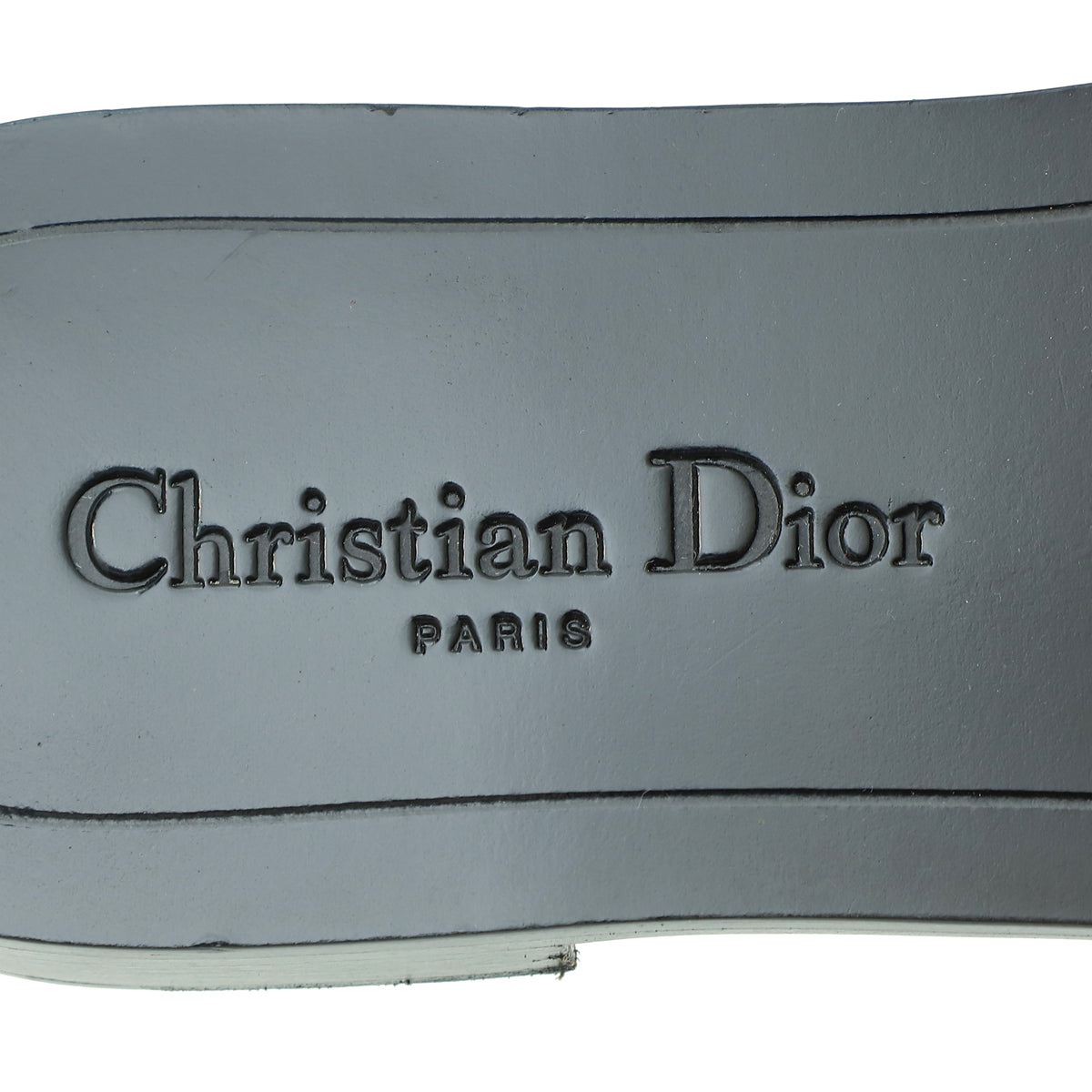 Christian Dior Black Dio(r)evolution Slide Sandals 38 – THE CLOSET
