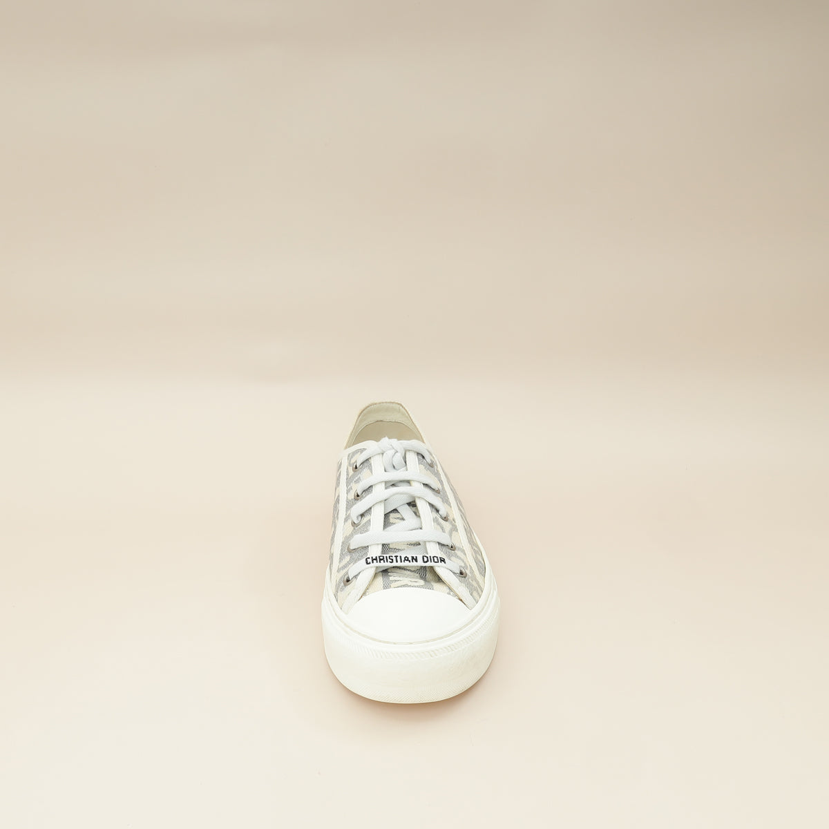 Christian Dior Grey Oblique Walk'N'Dior Sneaker 38-Christian Dior-THE CLOSET