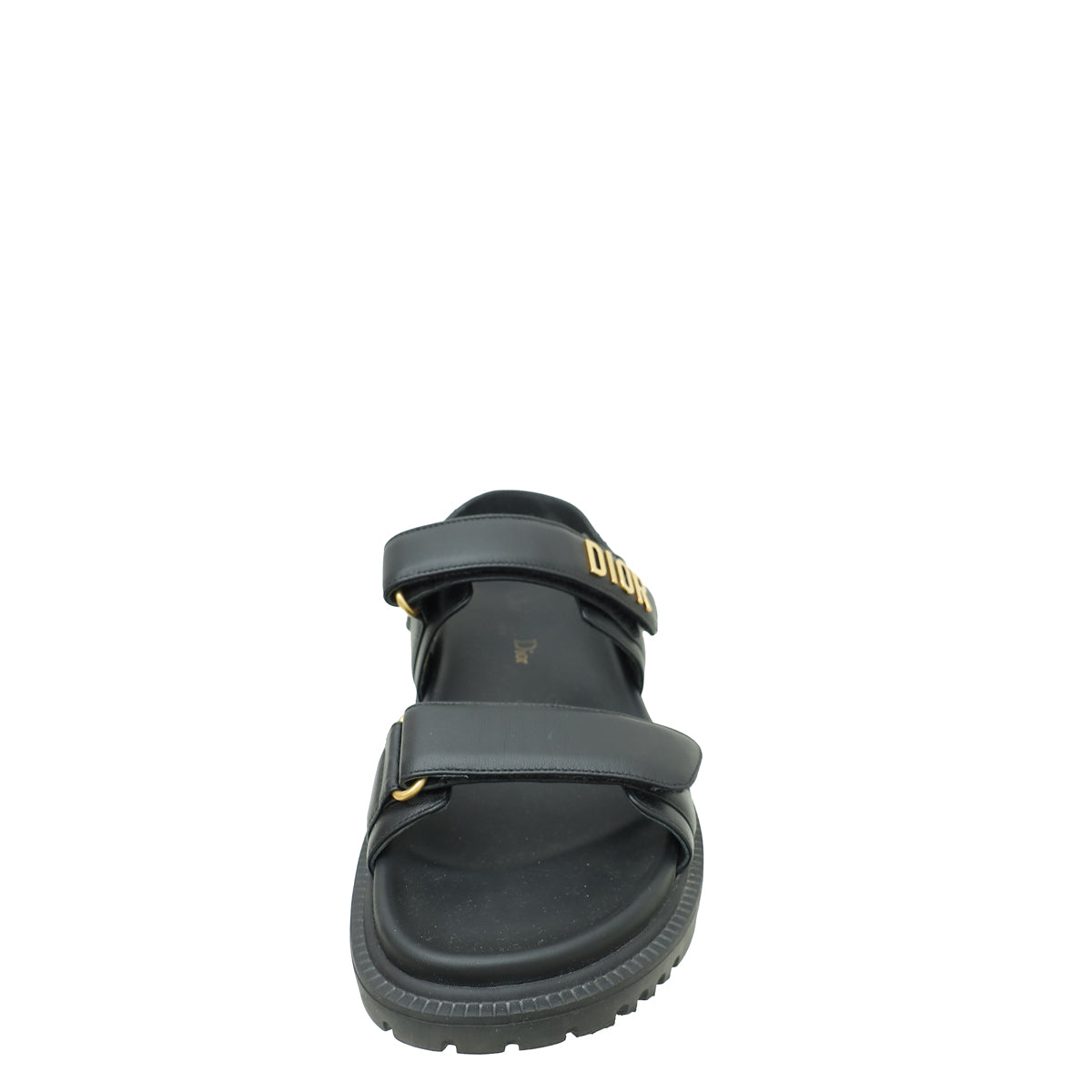 Christian Dior Black Dioract Sandal 38