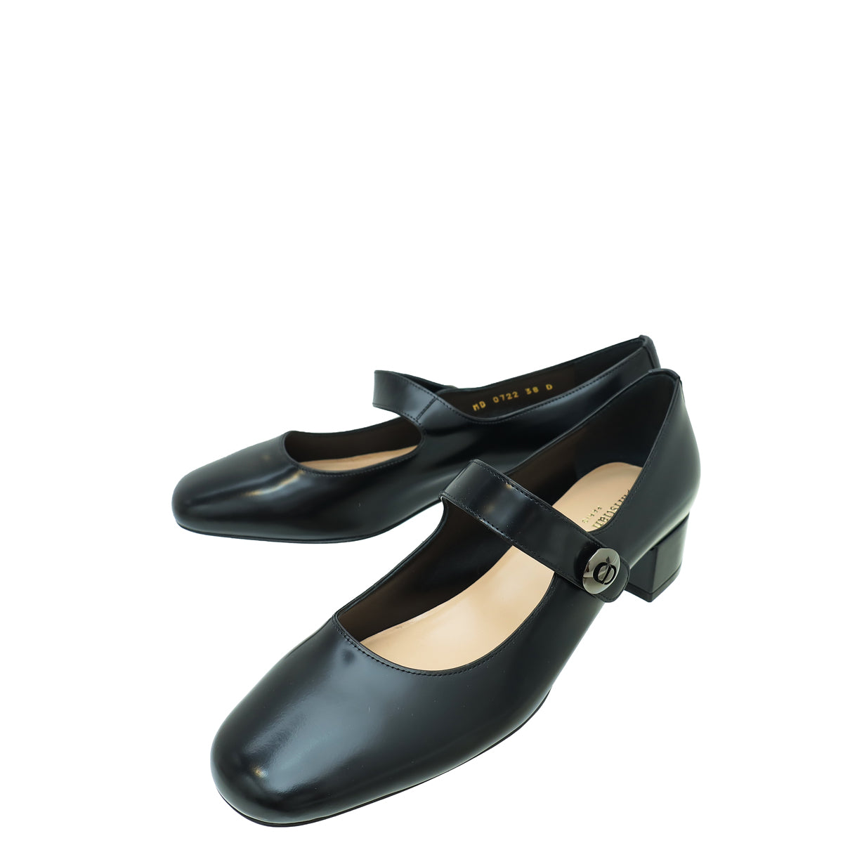 Christian Dior Black Uniform 30mm Pump 38-Christian Dior-THE CLOSET