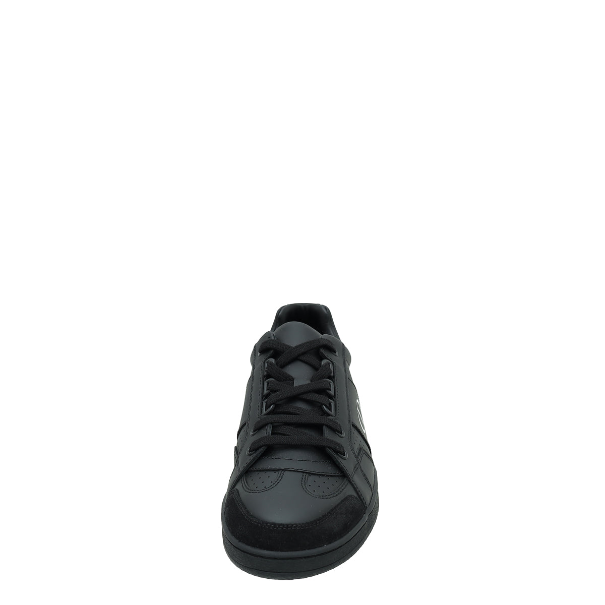 Christian Dior Black CD Lace Up Sneakers 38