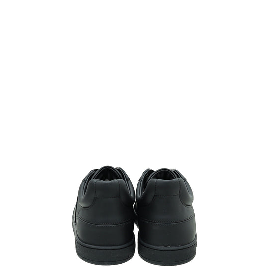 Christian Dior Black CD Lace Up Sneakers 38