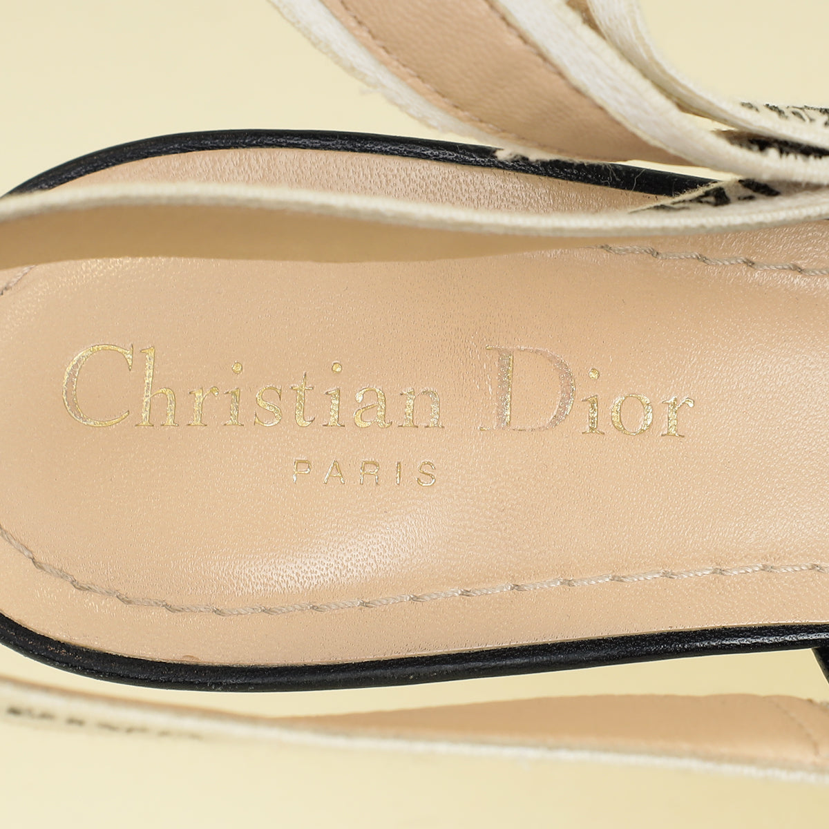 Christian Dior Blue J'adior Patchwork Denim Slingback Pump 39.5