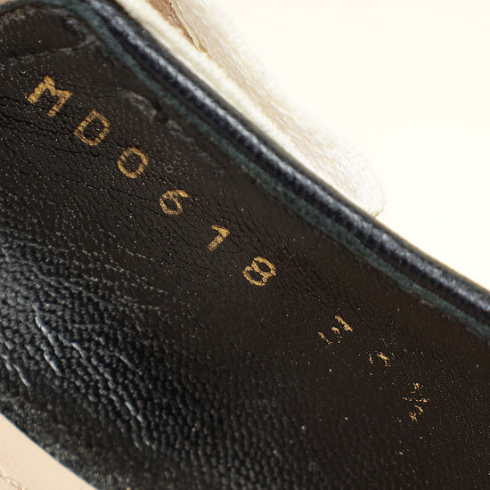 Christian Dior Blue J'adior Patchwork Denim Slingback Pump 39.5