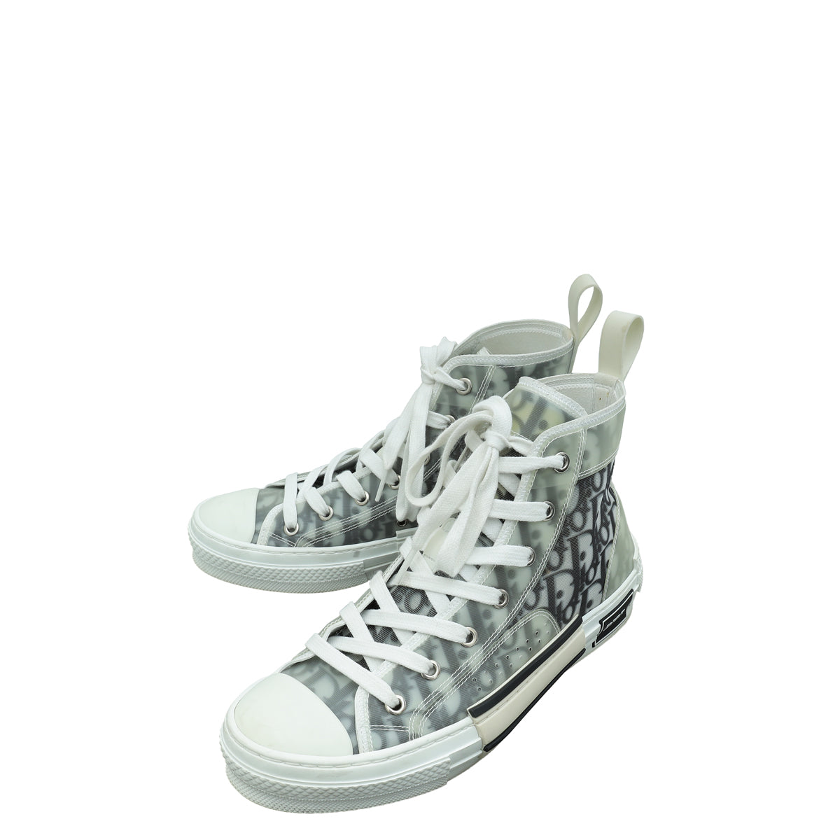 Christian Dior Bicolor Oblique B23 High Top Sneakers 39.5-Christian Dior-THE CLOSET