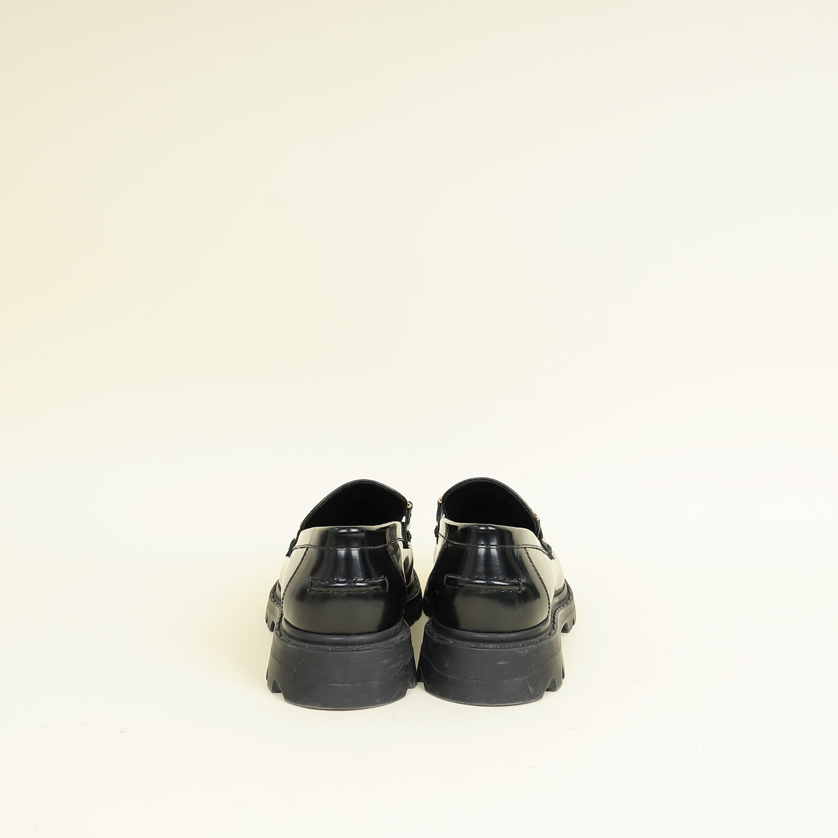 Christian Dior Black Code Loafers 39.5