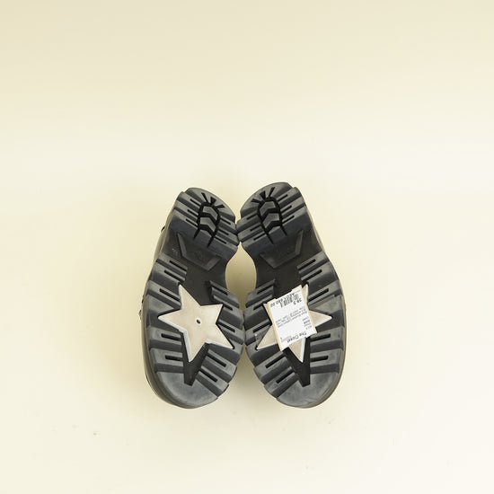 Christian Dior Black Code Loafers 39.5