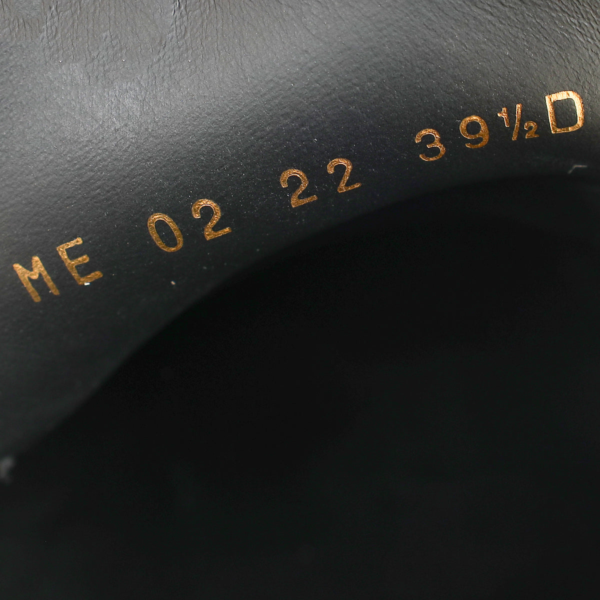 Christian Dior Black Code Loafers 39.5