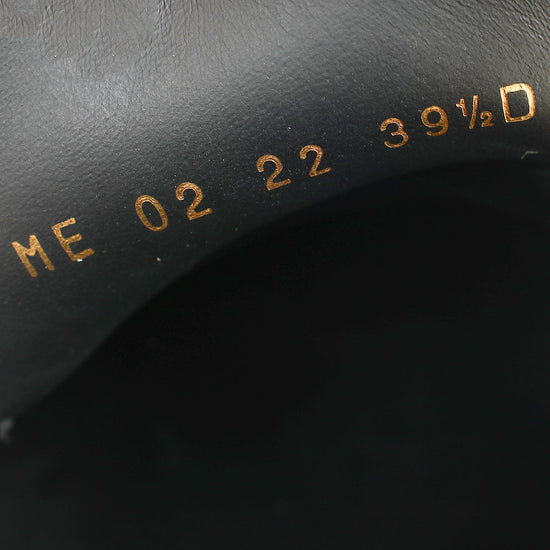 Christian Dior Black Code Loafers 39.5