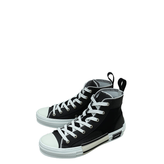 Christian Dior Bicolor B23 High Top Sneakers 39