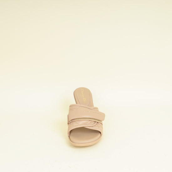 Christian Dior Nude Diorevolution Cannage Heel Sandal 39