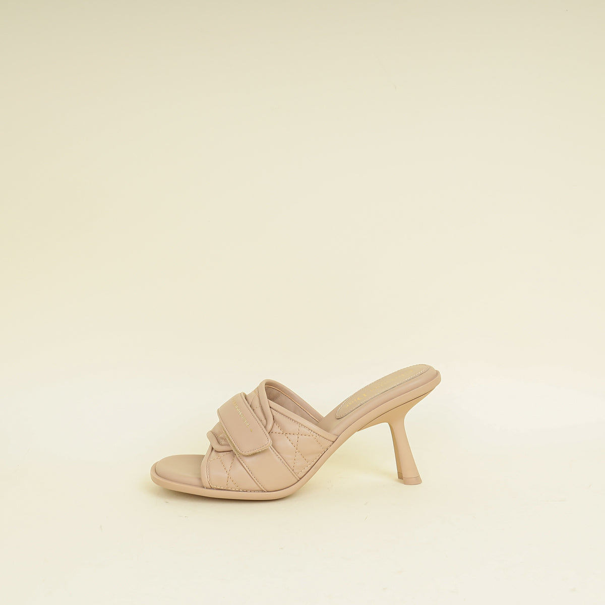 Christian Dior Nude Diorevolution Cannage Heel Sandal 39