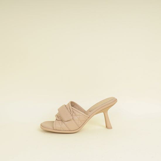 Christian Dior Nude Diorevolution Cannage Heel Sandal 39