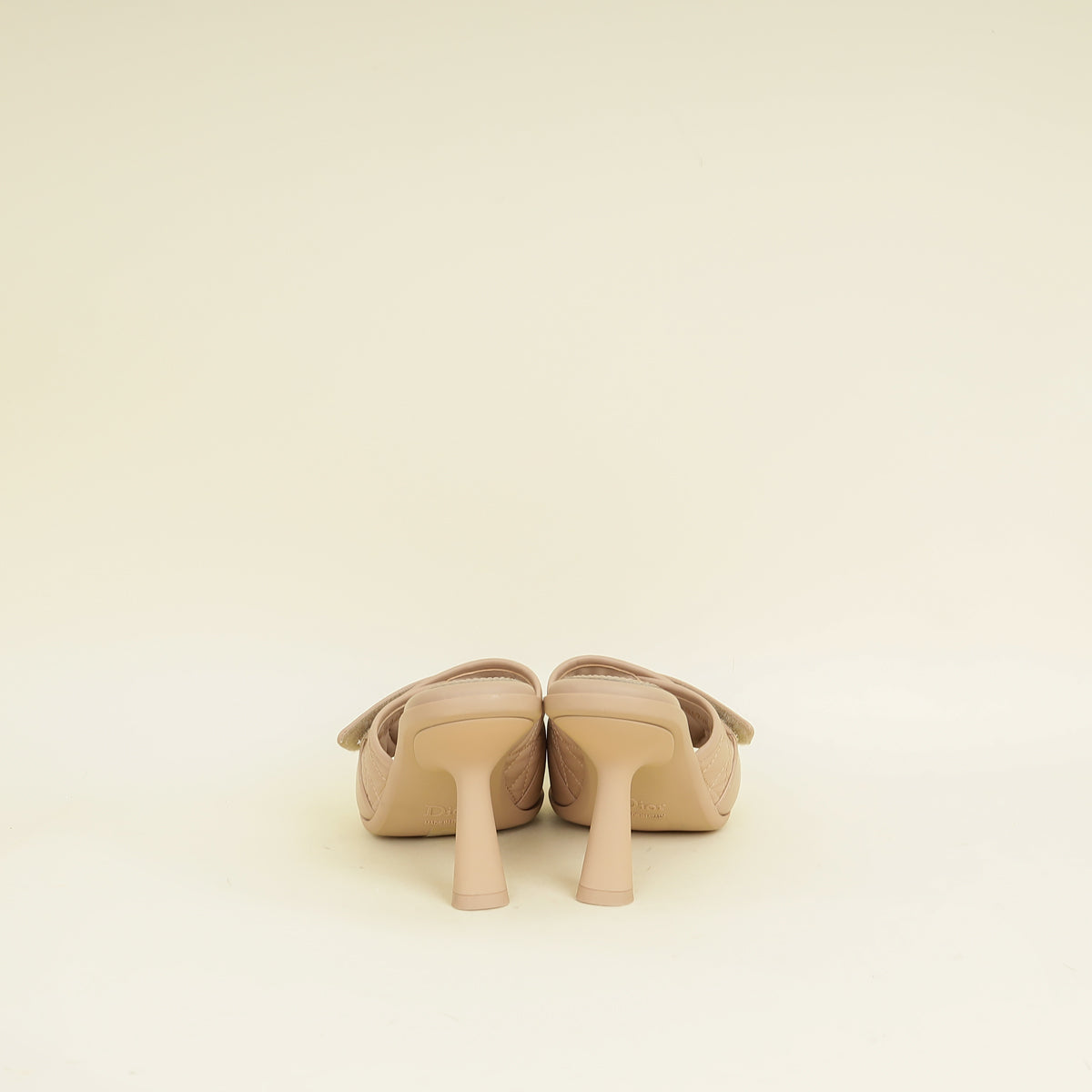 Christian Dior Nude Diorevolution Cannage Heel Sandal 39