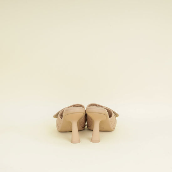 Christian Dior Nude Diorevolution Cannage Heel Sandal 39