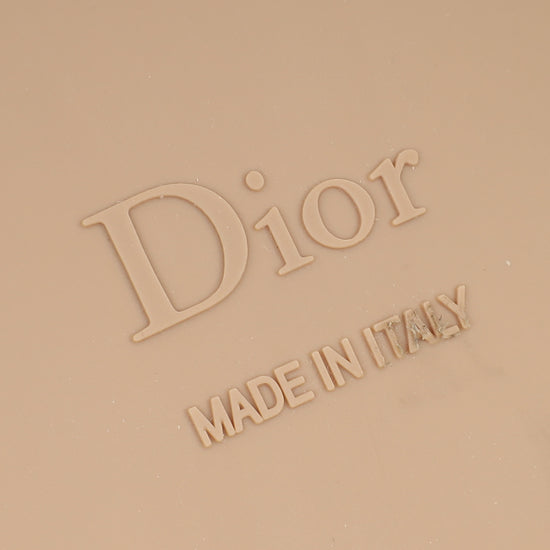 Christian Dior Nude Diorevolution Cannage Heel Sandal 39