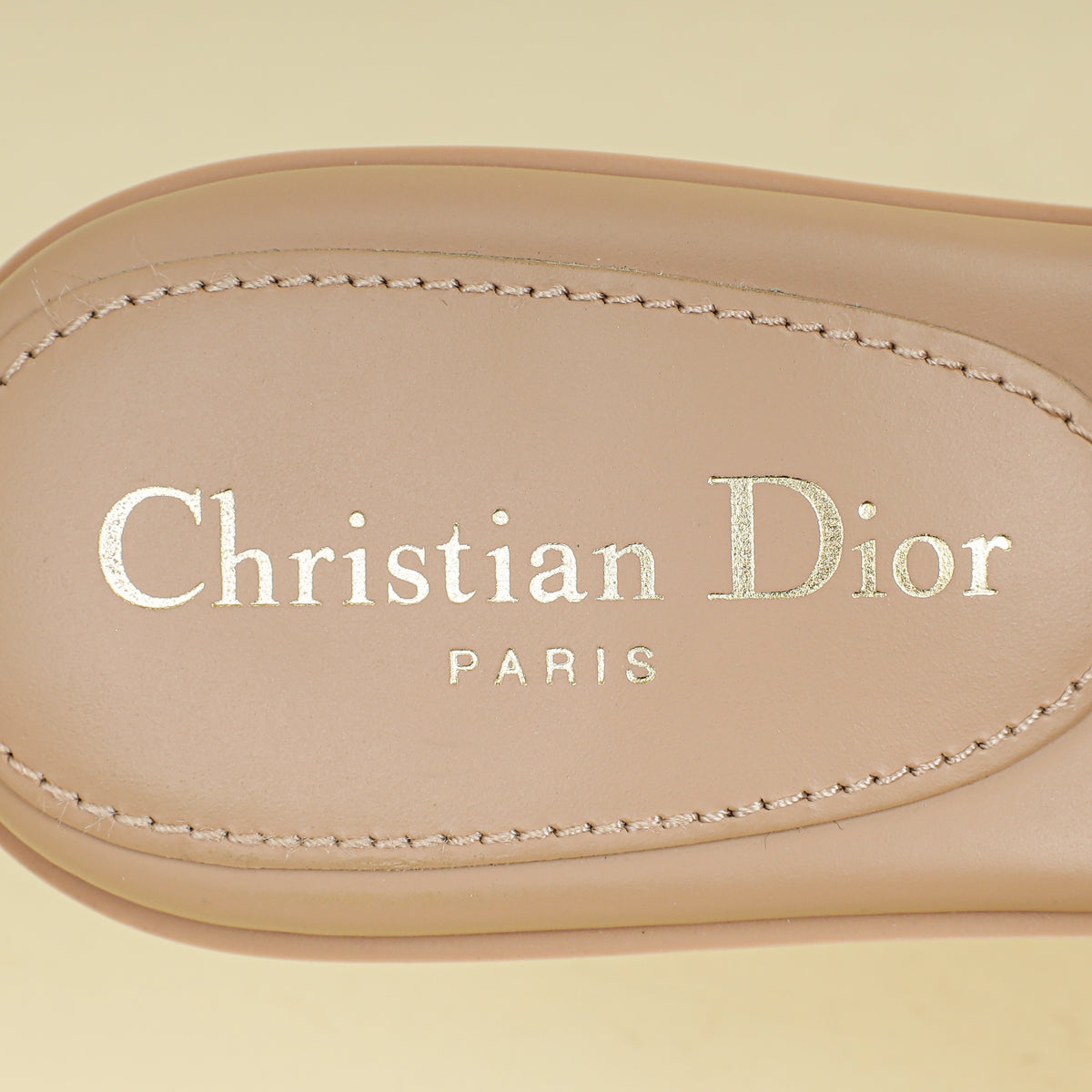 Christian Dior Nude Diorevolution Cannage Heel Sandal 39