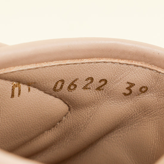 Christian Dior Nude Diorevolution Cannage Heel Sandal 39