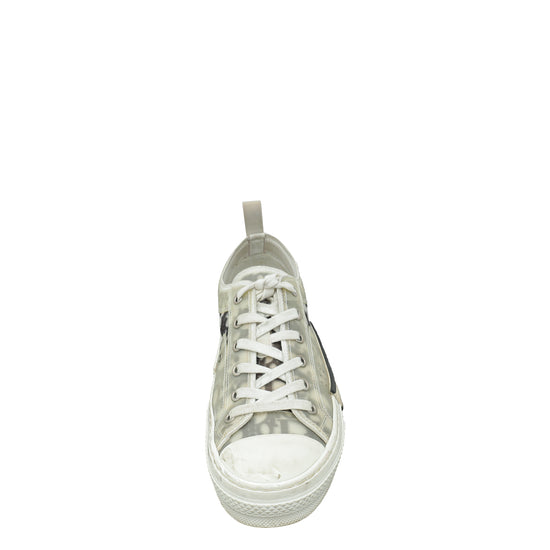 Christian Dior Bicolor Oblique B23 Low Top Sneaker 39