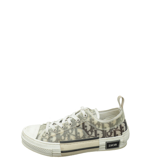 Christian Dior Bicolor Oblique B23 Low Top Sneaker 39