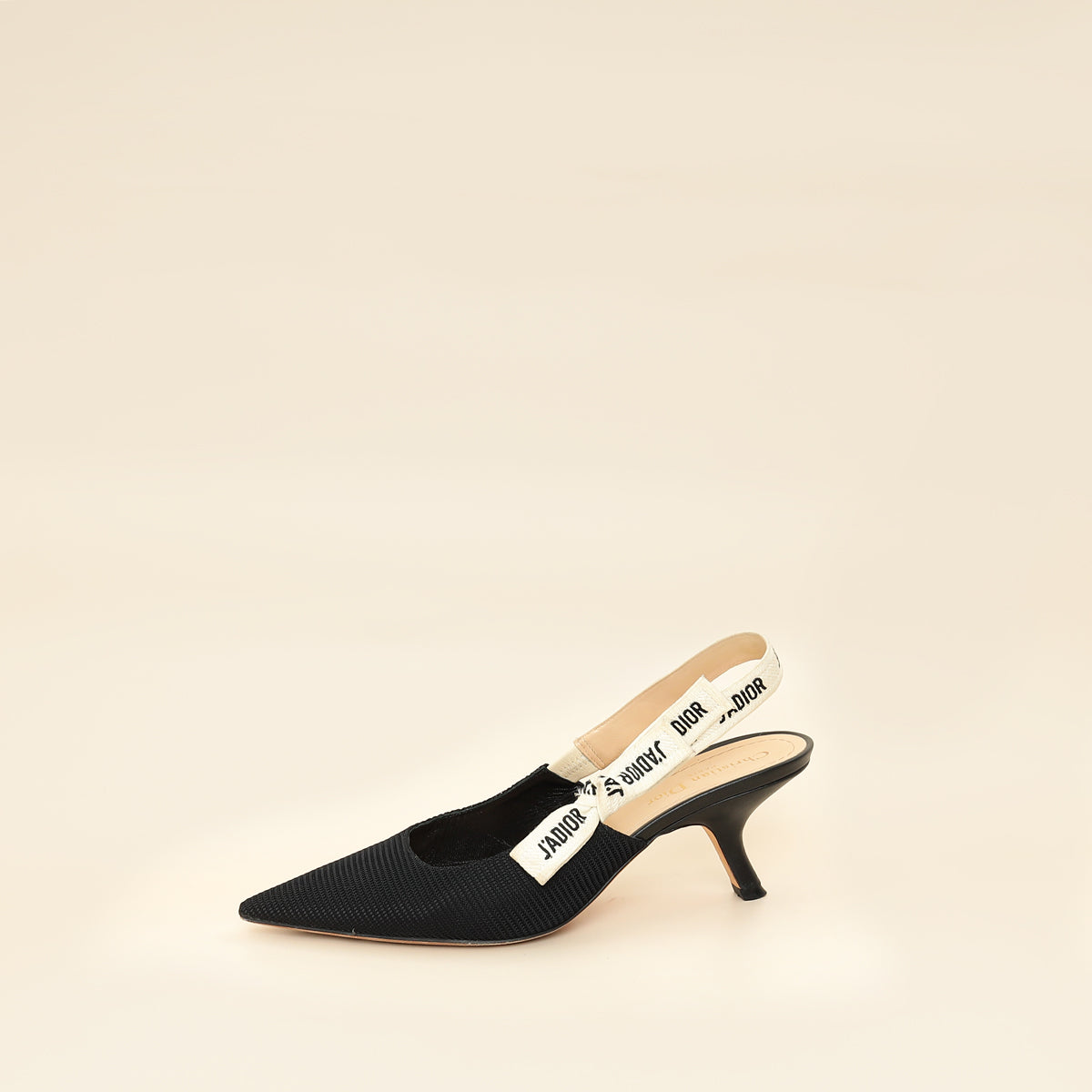 Christian Dior Black J'Adior Slingback Pump 40.5-Christian Dior-THE CLOSET