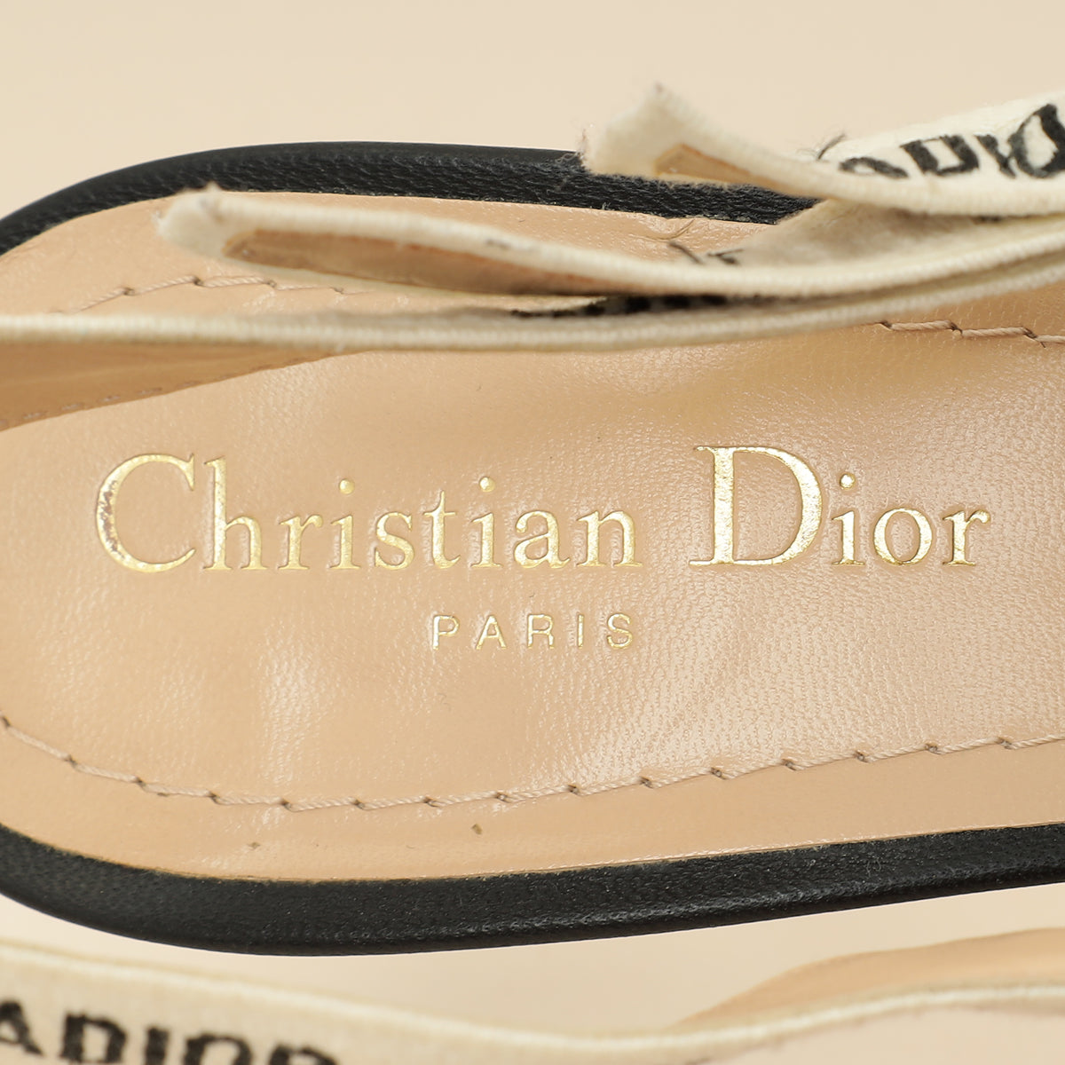 Christian Dior Black J'Adior Slingback Pump 40.5-Christian Dior-THE CLOSET