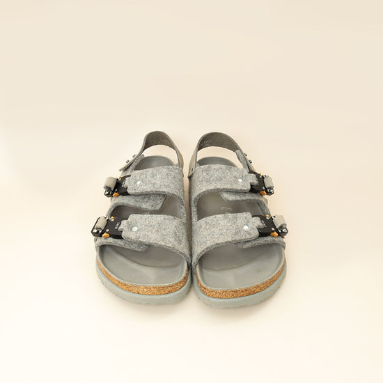 Christian Dior Gray x Birkenstock Milano Sandal 40-Christian Dior-THE CLOSET