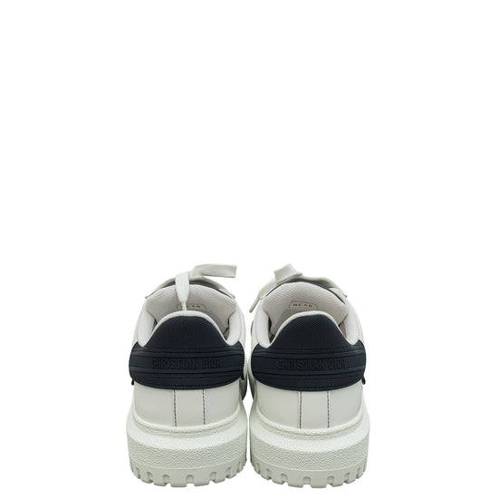 Christian Dior Bicolor ID Rubber And Calfskin Sneaker 40