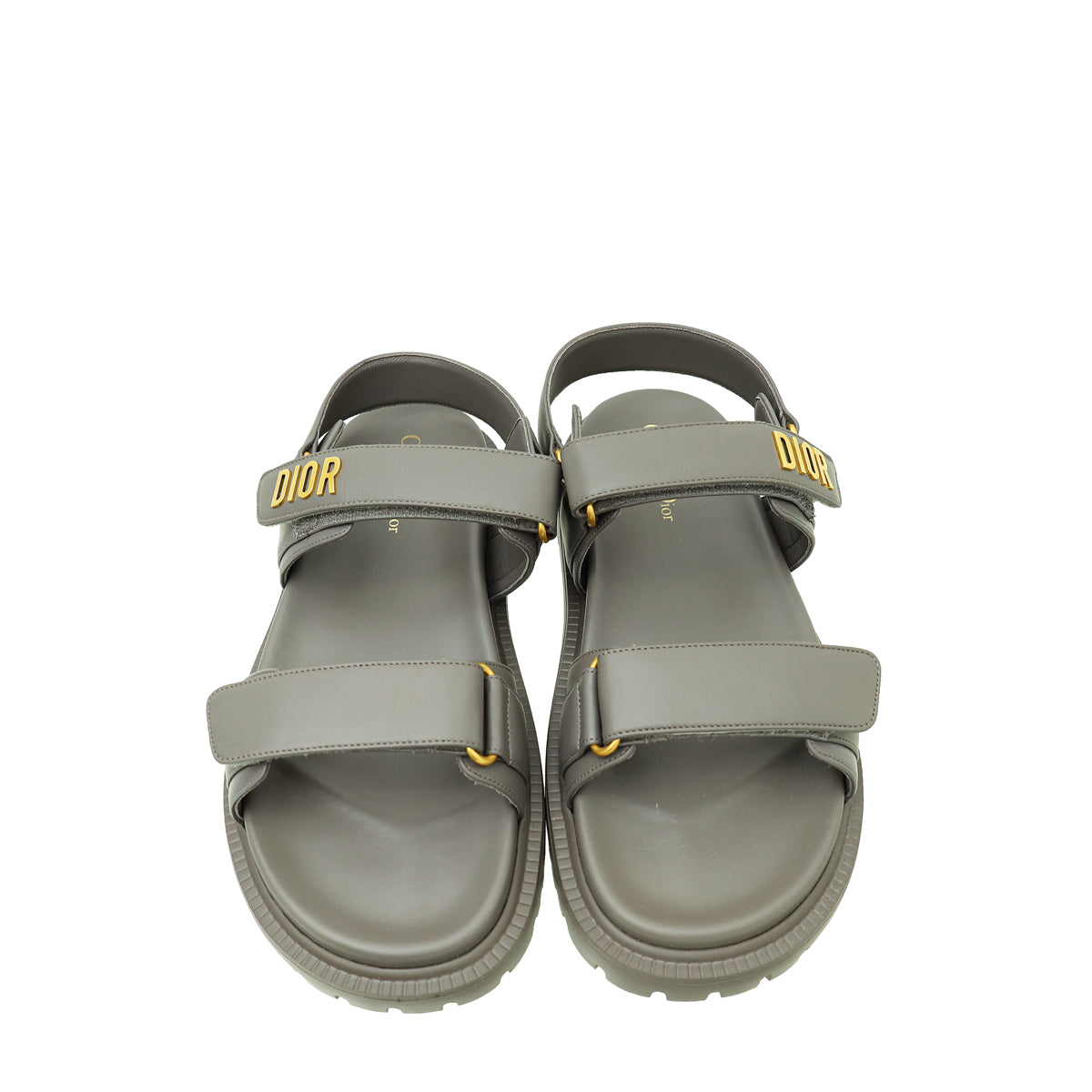 Christian Dior Dark Grey Dioract Sandal 41.5