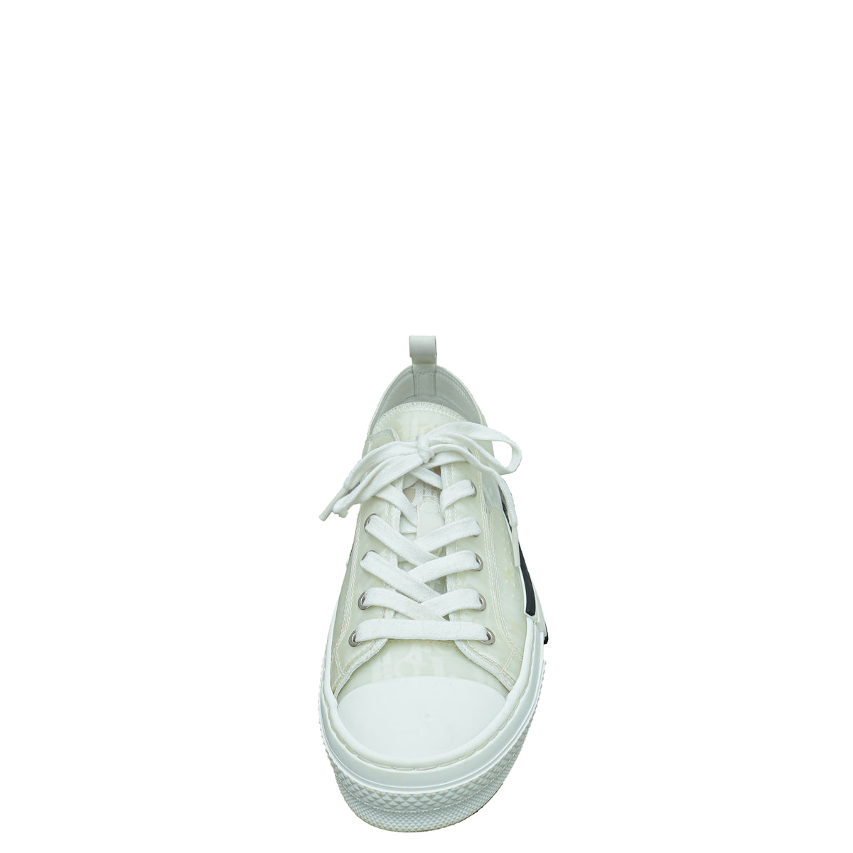Christian Dior White Oblique B23 Low Top Sneaker 41-Christian Dior-THE CLOSET