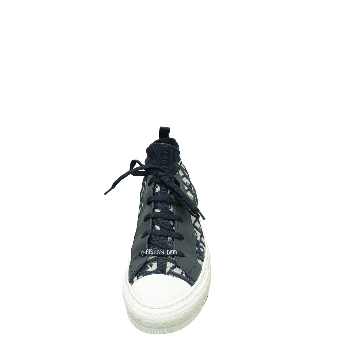 Christian Dior Navy Blue Oblique WALK'N'DIOR Sneaker 41-Christian Dior-THE CLOSET