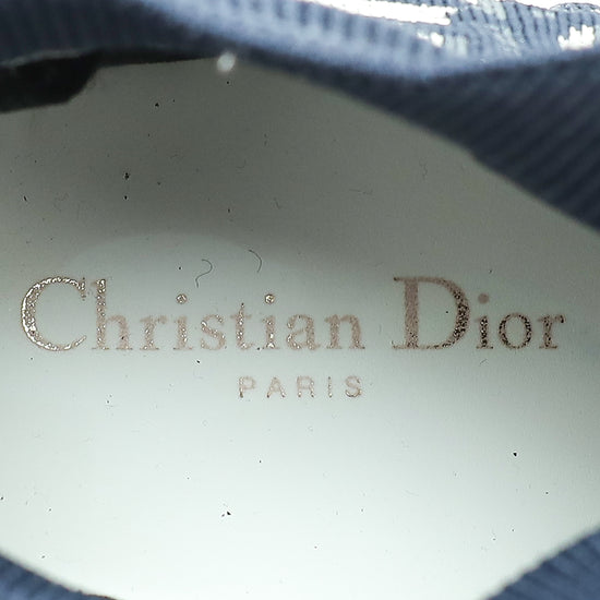Christian Dior Navy Blue Oblique WALK'N'DIOR Sneaker 41