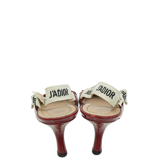 Christian Dior Cherry J'adior Slingback 41-Christian Dior-THE CLOSET