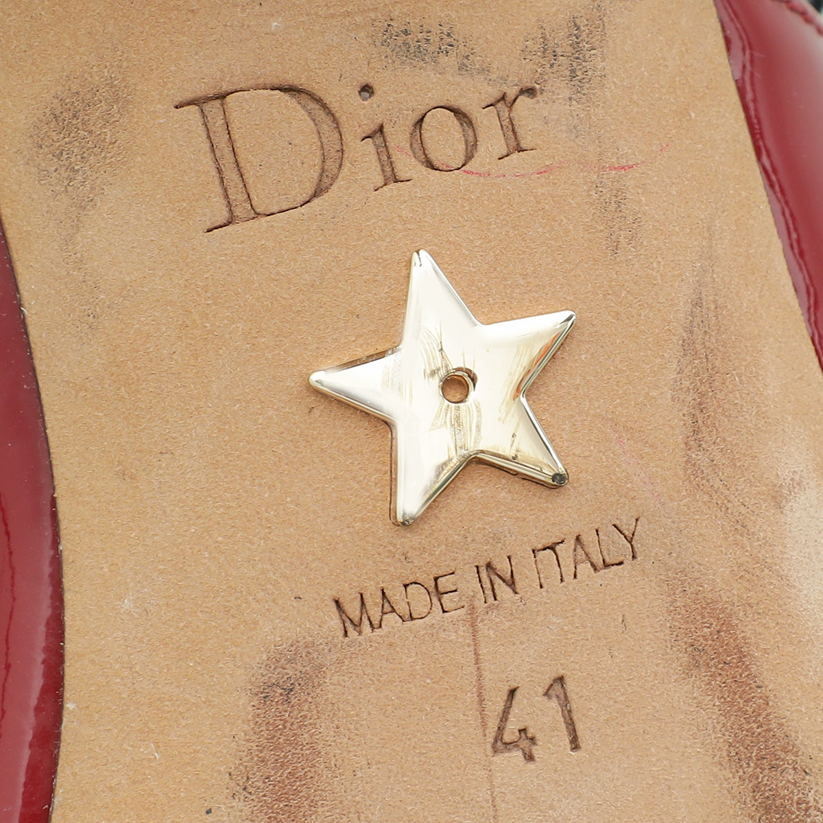 Christian Dior Cherry J'adior Slingback 41-Christian Dior-THE CLOSET