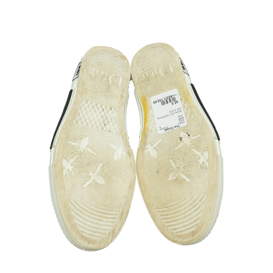 Christian Dior White B23 Low Top Sneaker 42.5