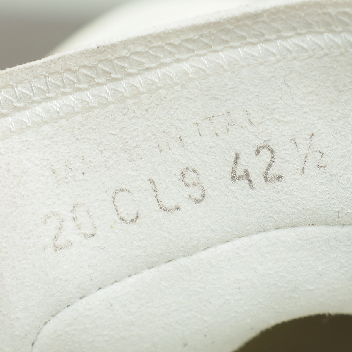 Christian Dior White B23 Low Top Sneaker 42.5