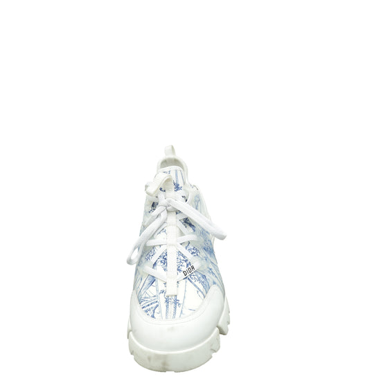 Christian Dior D- Connect Reve Dinfini Print Technical Sneakers 42