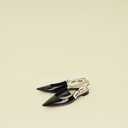 Christian Dior Black J'adior Flat Slingback 42