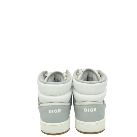 Christian Dior Bicolor B27 Oblique Galaxy Ankle Sneaker 43