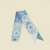 Christian Dior Bicolor Kaléidoscope Mitzah Scarf