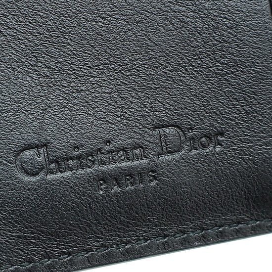 Christian Dior Navy Blue Mania Compact Wallet